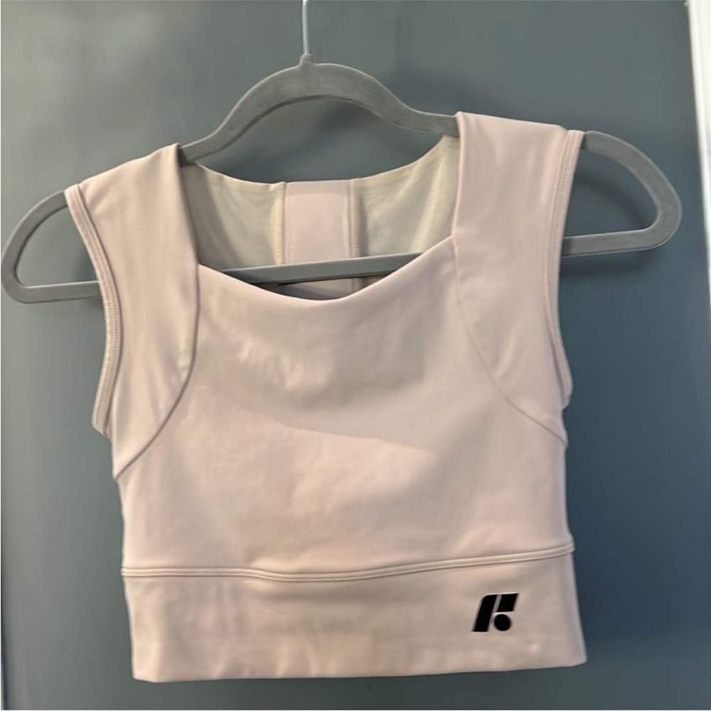 Women's Cream Sports Top